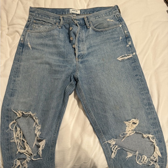 AGOLDE 90s Mid Rise Straight Fit Jean - Used - Picture 2 of 5